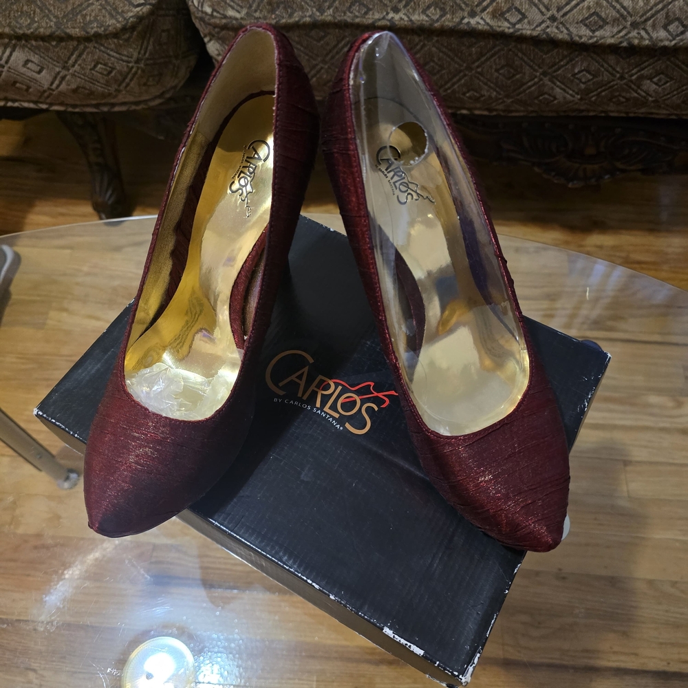 Women's Burgundy Heels